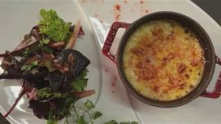 Recette dautomne  gratin de courge spaghetti bio [upl. by Alauqahs]