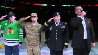 Awesome National Anthem at United Center 61513 [upl. by Srini]