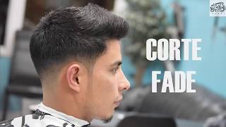 CORTE FADE PASO A PASO  DESVANECIDO PARA HOMBRE [upl. by Haskins]