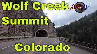 South Fork  Wolf Creek Summit  Pagosa Spring Colorado US 160 [upl. by Magas]