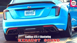 2022 Cadillac CT5V Blackwing Exhaust Sound [upl. by Marje246]