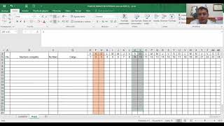 COMO CREAR HORARIOS DE TRABAJO DESDE EXCEL [upl. by Arreyt]