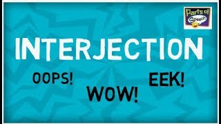 What is Interjection  Examples  WOW OOPS [upl. by Bonns706]