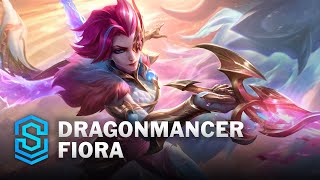 Dragonmancer Vayne  OPGG Skin Review  League of Legends [upl. by Strong789]