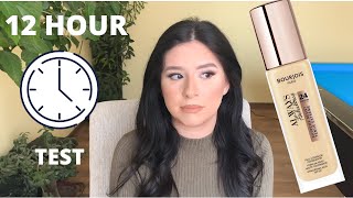 Bourjois Always Fabulous 24H Foundation Review  12 H TEST  M Beauty [upl. by Silrak421]