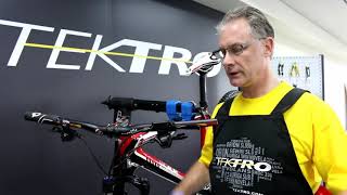 Tektro Hydraulic Disc Brake Bleed Instructions [upl. by Geilich]