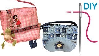 Tasche nähen für Anfänger – DIY Kindergartentasche quotLottaquot [upl. by Eevets]