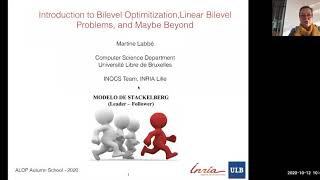 Introduction to Bilevel Optimization Linear Bilevel Problems and Maybe Beyond  Part 12 [upl. by Renraw]