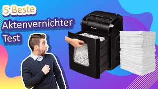 Die 5 Besten Aktenvernichter Test [upl. by Hanser951]