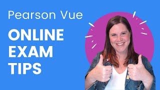 Pearson VUE Online Exam Tips What you need to know before you do your certification [upl. by Neelyam]