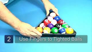 How to Set Up Pool Table Balls [upl. by Reyam463]