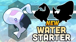 Designing New Starter Pokemon Water Line Part 3 [upl. by Jonina]