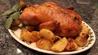 Roast Duck Recipe  OrsaraRecipes [upl. by Ecnatsnoc]