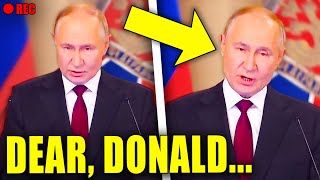 WATCH PUTIN ISSUE TERRIFYING WARNING TO TRUMP [upl. by Otrebcire531]