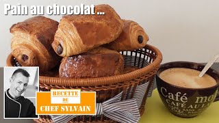 Pain au chocolat  Réussir cette recette par Chef Sylvain [upl. by Richia]