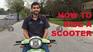 How to ride a scooter  tips tricks and more [upl. by Vasiliu]