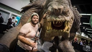 Making a LifeSize Rancor from Star Wars [upl. by Siro]