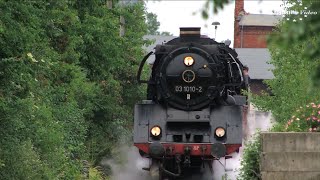 Dampflokomotiven im Bw Stassfurt  Steam Locomotives [upl. by Calabrese]