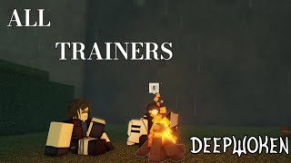 ALL ATTUNEMENT TRAINER LOCATIONS  Deepwoken Tutorial [upl. by Leontine]