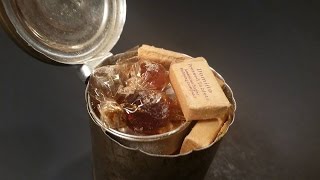 1942 US Army Field Ration C B Unit MRE Taste Test Vintage Meal Ready to Eat Oldest Food Review [upl. by Ecyle]