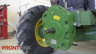 How to install a Zuidberg Front Hitch and PTO  Frontlink Inc [upl. by Jolda]