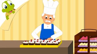 The muffin man nursery rhyme [upl. by Allehs540]