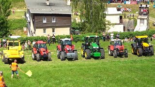 Tractor Hill Climb  Traktoriáda Březová nad Svitavou 2022 [upl. by Hnahym468]