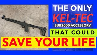 Keltec Sub 2000 Absolutely Necessary Plate  Kel tec Sub 2000 Accessory review [upl. by Anairo]