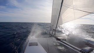 Fastest family catamaran across the Atlantic 3000 miles in 11 days – in perfect comfort [upl. by Andersen]