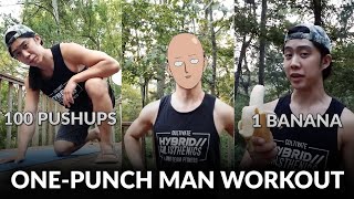 Saitamas Workout from One Punch Man [upl. by Kcirrez]