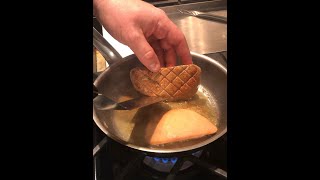 Cooking Seared Foie Gras [upl. by Converse]