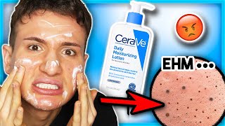 CERAVE MOISTURIZING LOTION CREAM Review for OILY SKIN Should you buy [upl. by Rahr]