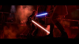 Anakin VS Obiwan saber edit [upl. by Namhcan]