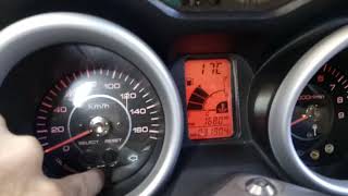 How to Yamaha Xmax 250 oil indicator reset [upl. by Ayalahs]