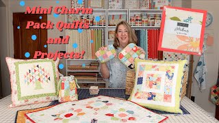 Mini Charm Pack Quilts and Projects [upl. by Farhsa]