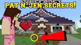 Minecraft PAT amp JENS HIDDEN SECRETS  Custom Map [upl. by Nivel829]