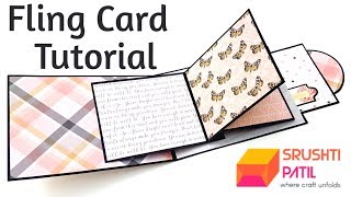 Fling Card Tutorial by Srushti Patil [upl. by Macfadyn552]