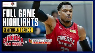 GINEBRA vs NORTHPORT SEMIS G3  FULL GAME HIGHLIGHTS  PBA SEASON 49 COMMISSIONERS CUP  MAR 2 2025 [upl. by Lekcar]