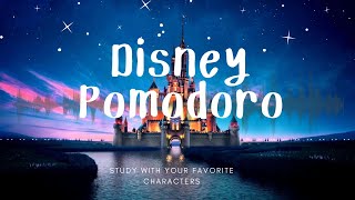 Study With Disney Characters Disney Pomodoro [upl. by Enirbas]