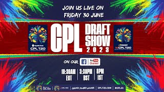 LIVE  CPL amp WCPL Draft Show 2023 [upl. by Peri]