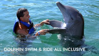 Dolphin Swim amp Ride All Inclusive  Shore Excursion  NCL [upl. by Susi790]