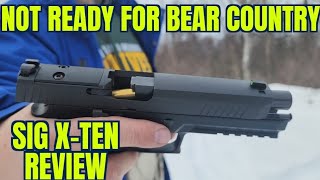 Sig XTen 10mm Review [upl. by Hammer]