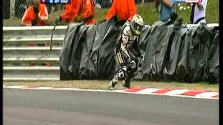 BSB British Superbikes Eurosport crash compilation [upl. by Nolyarg]