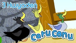 Caru Canu  3 Hwyaden Lon Welsh Childrens Song [upl. by Nudd]