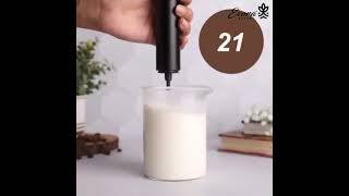 How to froth milk important tips [upl. by Neely311]