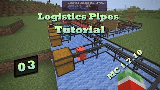 Logistics Pipes Tutorial  3  Remote Requesting amp Supplying [upl. by Decca]