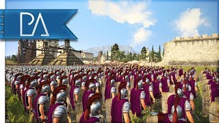 Epic Siege of Tricks and Traps  Total War Rome 2 [upl. by Jeffcott360]