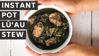 EASY INSTANT POT LUAU STEW  Keeping It Relle [upl. by Aihtebat]