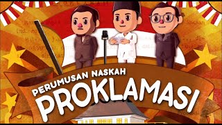 Video Animasi  Perumusan Naskah Proklamasi Kemerdekaan Indonesia [upl. by Enitnemelc668]