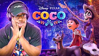 Watching Disney Pixar COCO For The FIRST TIME And It COMPLETELY DISMANTLED Me [upl. by Yvehc]